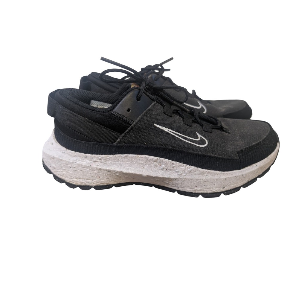 Nike craters remixa Trail Running Shoes Womens Size 7.5 Black White Sneakers